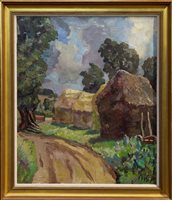 Lot 1318 - Allan Walton (1891 - 1948), oil on canvas -...