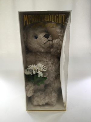 Lot 1824 - Merrythought boxes bears, William Heirloom 2001, Heirloom Bear, Still Hope and three others