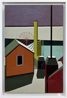 Lot 1323 - Ron Sims (b. 1944), oil on board - Southend...