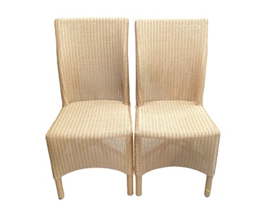 Lot 1218 - Pair of contemporary Baker Loom chairs