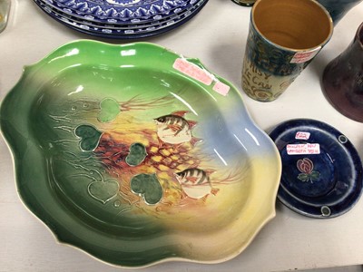 Lot 311 - Royal Doulton Archives Burslem Artwares including a limited edition Peking lampbase, no. 207 of 250, Yantai vase and Shantou vase, together with other Royal Doulton pieces