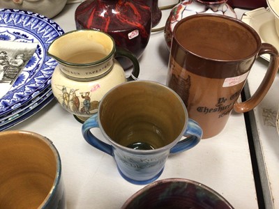 Lot 311 - Royal Doulton Archives Burslem Artwares including a limited edition Peking lampbase, no. 207 of 250, Yantai vase and Shantou vase, together with other Royal Doulton pieces