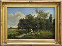 Lot 1267 - John Moore of Ipswich (1820 - 1902), oil on...