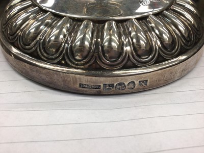 Lot 273 - Pair of Georgian telescopic silver candlesticks
