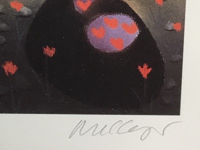 Lot 30 - Mackenzie Thorpe (1956-) 'The love of my life', limited edition print, signed in pencil, framed and glazed