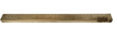 Lot 2613 - Dunhill novelty lighter in the form of a ruler