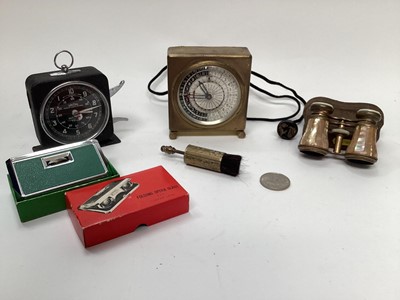 Lot 2632 - Sky Pilot clock, Smiths Interval Timer and sundries