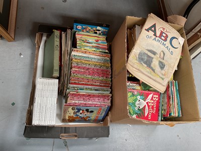 Lot 484 - Two boxes of vintage children's books