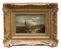 Lot 1276 - John Moore of Ipswich (1820 - 1902), oil on...