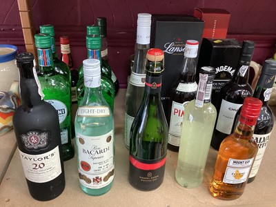 Lot 662 - Selection of Spirits & Port etc (20)