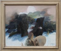 Lot 1065 - *Glyn Morgan (1926 - 2015), oil on canvas -...