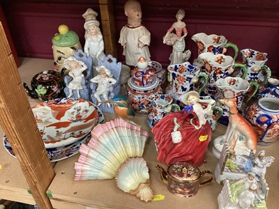 Lot 665 - Royal Doulton Autumn Breeze and Victorian china ware