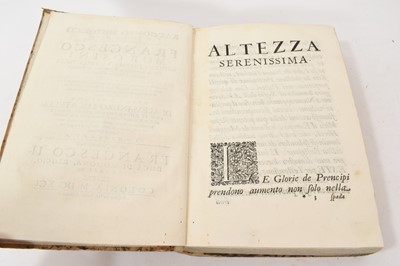 Lot 792 - Alessandro Locatelli - Racconto Historico Della Veneta Guerra in Levante