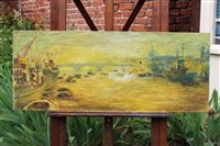 Lot 1068 - *Glyn Morgan (1926 - 2015), oil on board -...