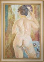 Lot 1205 - *Glyn Morgan (1926 - 2015), oil on canvas -...