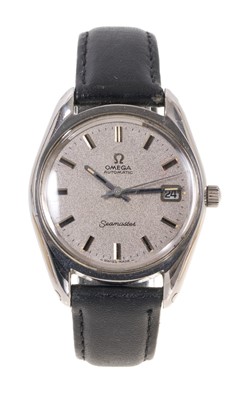 Lot 526 - 1960s Omega Seamaster Automatic stainless steel wristwatch, circa 1968.