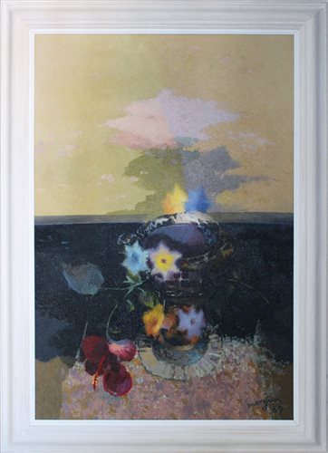 Lot 1206 - *Glyn Morgan (1926 - 2015), oil on canvas,...