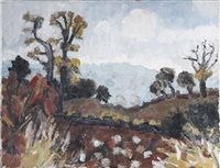 Lot 1208 - *Lucy Harwood (1893 - 1972), oil on canvas -...