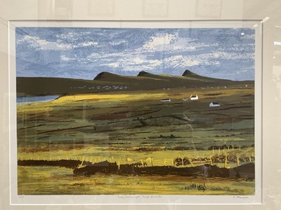 Lot 600 - A. Flanagan, signed limited edition screenprint - 'Early Morning Light, Dingle Peninsula,' 4/5, in glazed frame