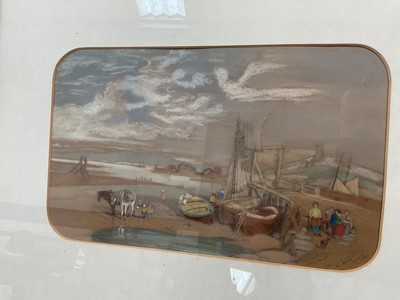 Lot 850 - Two 19th century watercolours