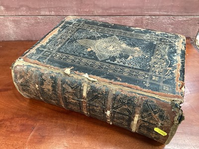 Lot 705 - Victorian Messer Family Bible