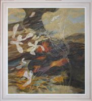 Lot 1219 - *Glyn Morgan (1926 - 2015), oil on canvas -...