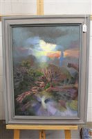 Lot 1221 - *Glyn Morgan (1926 - 2015), oil on canvas -...