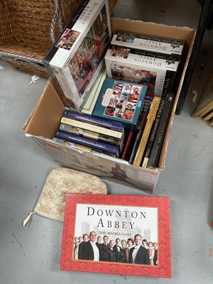 Lot 511 - Collection of Downton Abbey related items to include books, board game and jigsaw puzzles.