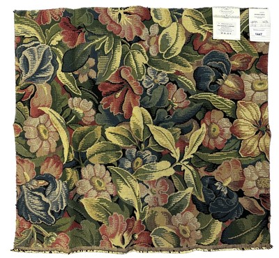 Lot 2158 - Pierre Frey Braquené Verdure Flamande vert-rouge 1 part roll of fabric, 130cm wide.