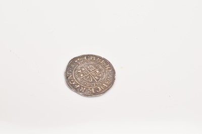 Lot 419 - G.B. - Charles I Aberystwyth mint Groat m/m book (1638-42) Spink ref: 2893 GVF (1 coin)