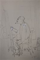 Lot 1241 - *Glyn Morgan (1926 - 2015), pen and ink...