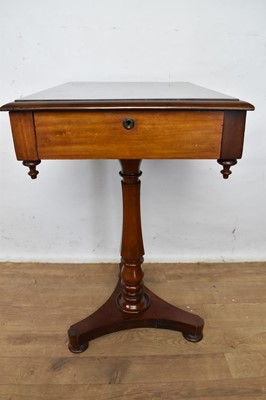 Lot 1314 - Early Victorian mahogany occasional table