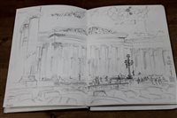 Lot 1246 - *Glyn Morgan (1926 - 2015), 1968 sketchBooks -...