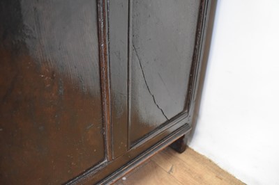 Lot 1347 - 17th century carved oak coffer