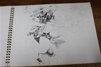 Lot 1250 - *Glyn Morgan (1926 - 2015), three sketchBookss,...
