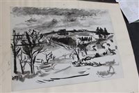 Lot 1254 - *Glyn Morgan (1926 - 2015), large sketchBooks,...