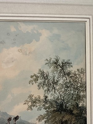 Lot 1232 - Thomas Girtin (1775-1802) watercolour - The Dover mail coach