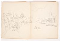 Lot 1260 - *Glyn Morgan (1926 - 2015), sketchBooks, circa...