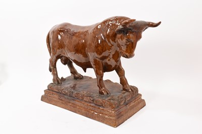 Lot 152 - Portuguese treacle glazed bull