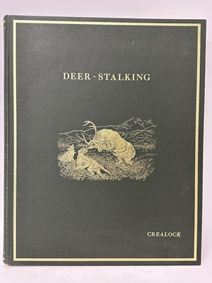 Lot 888 - Deer Stalking in The Highlands of Scotland by the late Henry Hope Crealock, a 1981 facsimile of the 1892 edition, limited edition 71/255, green cloth binding