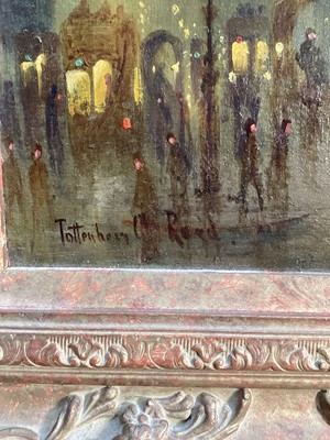Lot 147 - Victor Reid (early 20th century) pair of oils on board, London street scenes
