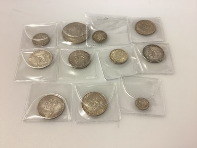 Lot 521 - G.B. - Mixed silver coins