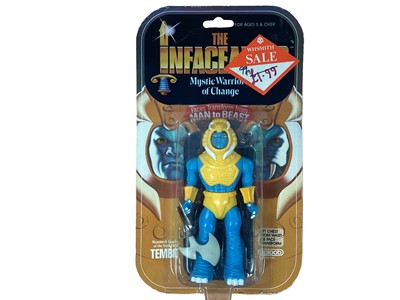 Lot 1837 - Galoob (c1984) The Infaceables Evil Warrior action figure "Torto the Claw" No.5491, Rainbow toys (c1986) Thundercats Companions Good Companion "Wilykat" No.3544 & Miniature “Jackalman” No.1002 (3)