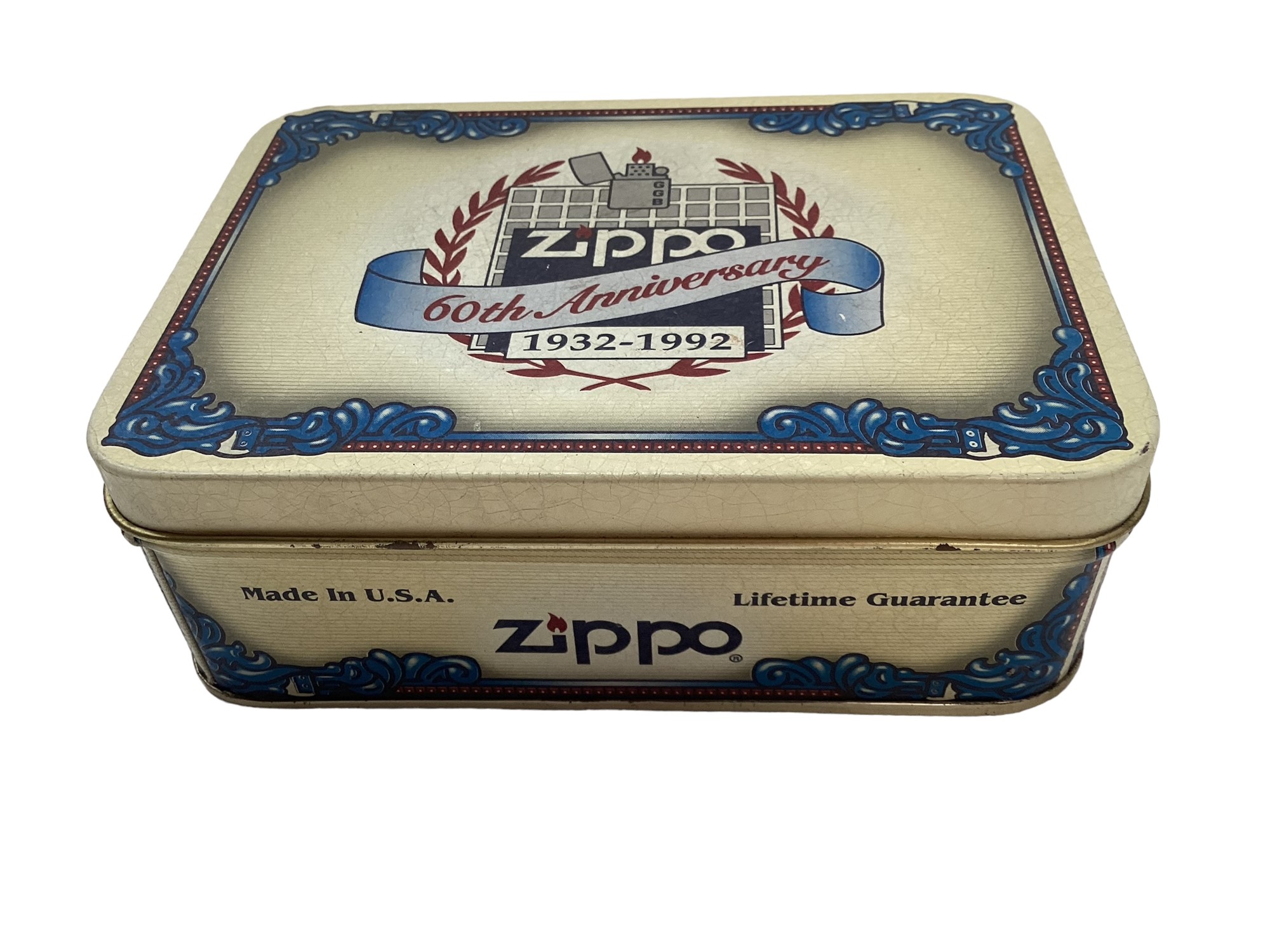 Lot 2591 - Zippo 60th anniversary lighter in original