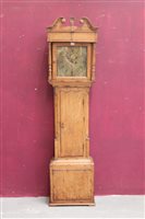Lot 827 - Late 18th / early 19th century longcase...
