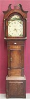 Lot 1595 - 19th century eight day longcase Clocksck with...