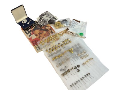 Lot 727 - Collection of German militaria to include a collection of D.L.R.G. pins badges etc, scarf etc