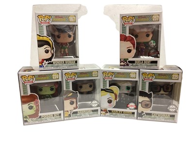 Lot 1888 - Funko Pops Ranges including Heroes DC Bombshells (See Images for Content) (12)