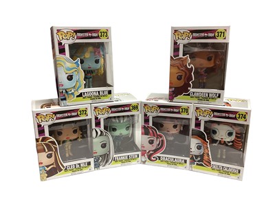 Lot 1893 - Funko Pops Ranges including Movies Monster High (See Images for Content) (6)