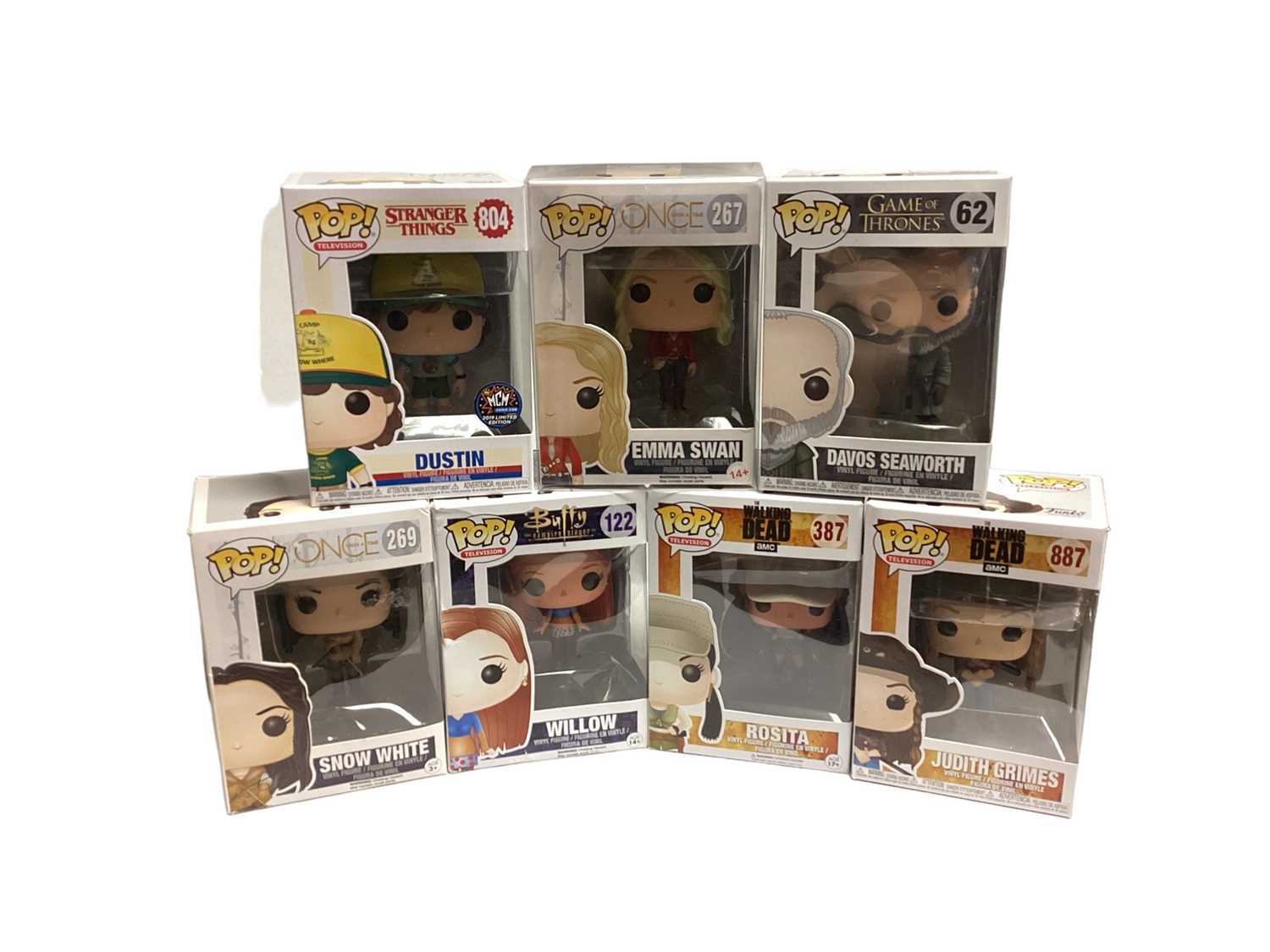 Lot 1897 - Funko Pops Range Television Westworld, Walking Dead & Once Upon A Time Etc. (See Images for Content) (14)